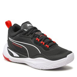 Puma Schuhe Puma Playmaker Jr 387353 01 Jet Black/Blackc/White/Red