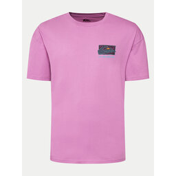 Quiksilver Quiksilver Póló Spin Cycle EQYZT07653 Rózsaszín Regular Fit