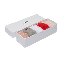 Boss Vaikiškų ilgų kojinių komplektas (5 poros) Boss J90198 Bright Red 992