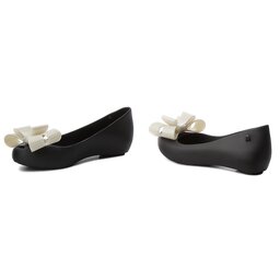 

Балетки Melissa Ultragirl Sweet XV Ad 32521 Black/White Metalized 53350, Чорний