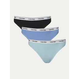 Calvin Klein Underwear Calvin Klein Underwear Набір з 3 пар стрінгів 000QD5209E Кольоровий