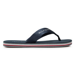 

В'єтнамки Tommy Hilfiger Stripes Flat Beach Sandal FW0FW05666 Desert Sky DW5, Cиній