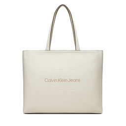 Calvin Klein Jeans Torebka Calvin Klein Jeans Sculpted Slim K60K612222 Biały