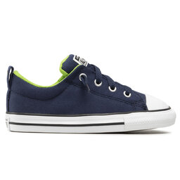 

Кеди Converse Ctas Street Slip 770718C Midnight Navy/Bold Wasabi, Cиній