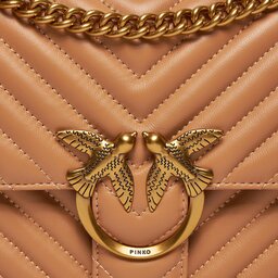 

Сумка Pinko Love One Classic AI 23-24 PLTT 100941 A0GK Light Brown C71Q, Бежевий