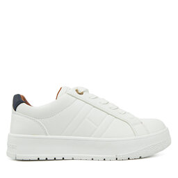 Tommy Hilfiger Snīkeri Tommy Hilfiger Low Cut Lace-Up Sneaker T3X9-33857-1355 S Balts