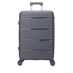 Semi Line Μεσαία Βαλίτσα Semi Line T5898-2 Γκρι