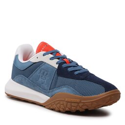 Tommy Hilfiger Αθλητικά Tommy Hilfiger Retro Modern Runner Mix FM0FM04499 Blue Coast DBX