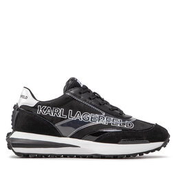 

Снікерcи KARL LAGERFELD KL53925 Black Lthr & Textile, Чорний