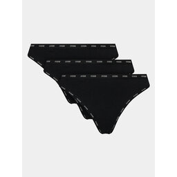 Guess Guess 3er-Set Stringtangas O4GG13 K6YW1 Schwarz