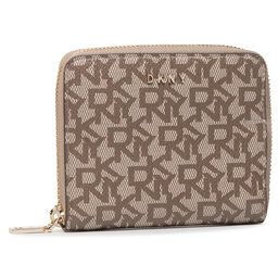 DKNY Cartera grande para mujer DKNY Bryant Sm Zip Aroun R831J656 Chino/Crml NHJ