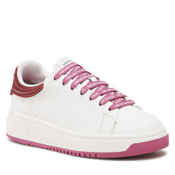Emporio Armani Zapatillas Emporio Armani X3X024 XN825 T485 White/Bordeaux