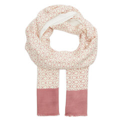 Calvin Klein Fular Calvin Klein Geo Minimal K60K610228 Ash Rose VB8