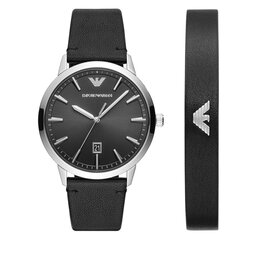 Emporio Armani Ceas Emporio Armani AR80064SET Silver/Black