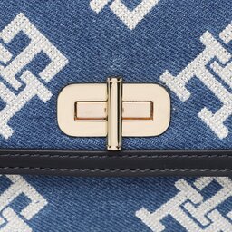 

Сумка Tommy Hilfiger Monogram Turnlock AW0AW14581 0GY, Голубий