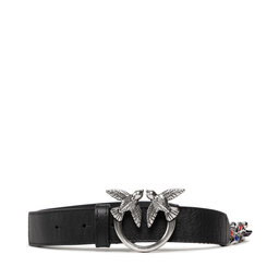 Pinko Dambälte Pinko Love Chandelier Belt H3 20222 PLT01 1H214A.A088 Black Z990