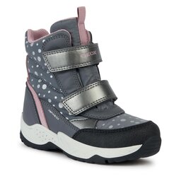 Geox Апрески Geox J Sentiero Girl B Ab J36FVC 0MNNF C0952 D Dk Grey/Pink