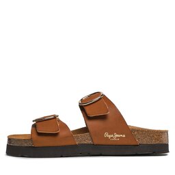 

Шльопанці Pepe Jeans Oban California Suede PLS90607 Tan 869, Коричневий