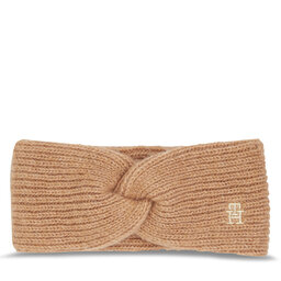 Tommy Hilfiger Textilná čelenka Tommy Hilfiger Th Timeless Headband AW0AW15308 Classic Khaki RBL