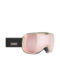 Uvex Skidglasögon Uvex DH 2100 WE Glamour 5503966030 Satin Gold Chrome