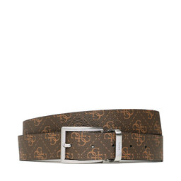 Guess Cinturón para hombre Guess Vezzola Belts BM7541 LEA35 Marrón
