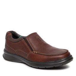 Clarks Halbschuhe Clarks Cotrell Free 261315667 Tobacco Leather