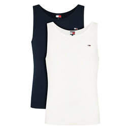 Tommy Jeans Tommy Jeans 2er-Set Tank-Tops DM0DM20769 Bunt Slim Fit