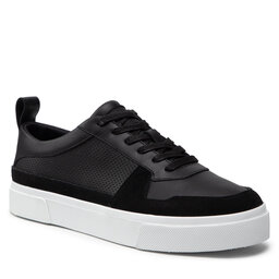 Calvin Klein Сникърси Calvin Klein Low Top Lace Up Lth HM0HM00495 Ck Black BEH