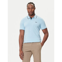BOSS BOSS Polo Paul 50506193 Celeste Slim Fit