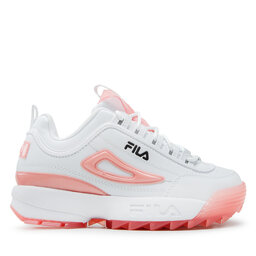 

Снікерcи Fila Disruptor T Teens FFT0018.13074 White/Coral Paradise, Білий