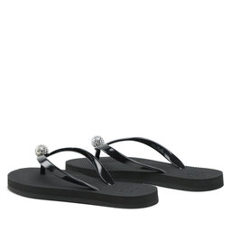 

В'єтнамки Stuart Weitzman Ballsoffire Flip Flop 4506086572 Black/Clear, Чорний