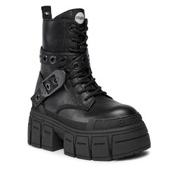 Buffalo Stivaletti Buffalo Gospher Lace Up Mid 1622351 Black