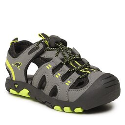 KangaRoos Basutės KangaRoos K-Trek Jam 10046 000 2221 M Steel Gray/Limetta