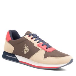 U.S. Polo Assn. Sneakersy U.S. Polo Assn. NOBIL011M/CNH1 Khaki