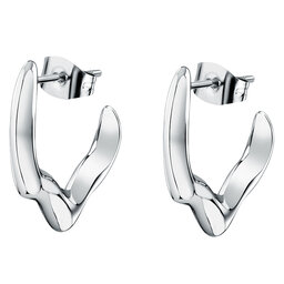 Trussardi Обици Trussardi TJAXA06 Сребрист