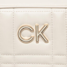 

Сумка Calvin Klein Re-Lock Quilt Camera Bag K60K609859 Ecru YAV, Бежевий