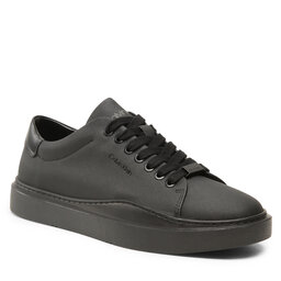 Calvin Klein Laisvalaikio batai Calvin Klein Low Top Lace Up Lth HM0HM01051 Triple Black 0GJ