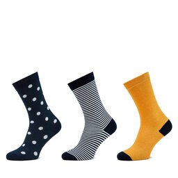 Pepe Jeans 3er-Set hohe Unisex-Socken Pepe Jeans Dot Cr 3P PLU30006 Ochre Yellow 97