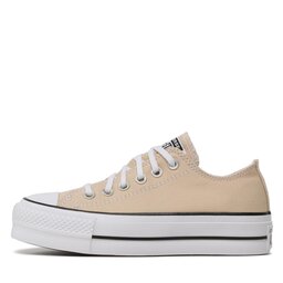 

Кеди Converse Chuck Taylor All Star Lift A03542C Natural/White, Бежевий