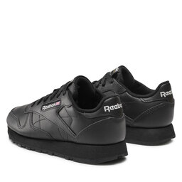 

Снікерcи Reebok Classic Leather GY0960 Cblack/Cblack/Pugry5, Чорний