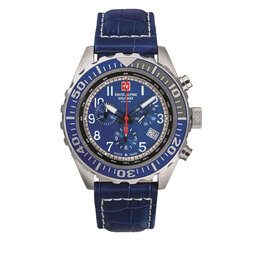 Swiss Alpine Military Klocka Swiss Alpine Military 7076.9535 Black/Silver/Blue