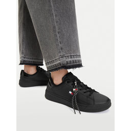 Tommy Jeans Sneakers Tommy Jeans Tjw Logo Sneaker EN0EN03129 Schwarz
