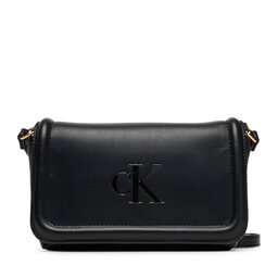 Calvin Klein Τσάντα Calvin Klein Bold Ck Flap Crossbody LV04F1027G Μαύρο