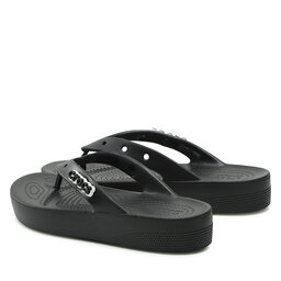 

В'єтнамки Crocs Classic Platform Flip W 207714 Black, Чорний
