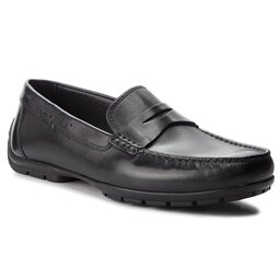 Geox Μοκασίνια Geox U Moner W 2Fit D U44Q6D 00043 C9999 Black