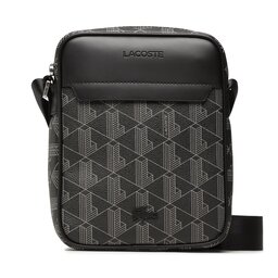 Lacoste Crossover torbica Lacoste Vertical Camera Bag NH3653LX Monogram Noir Gris H45