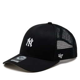47 Brand Cap 47 Brand MLB New York Yankees Base Runner Mesh 47 MVP B-BRNMS17CTP-BK Black