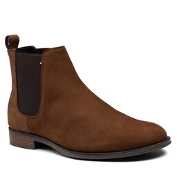 Tommy Hilfiger Chelsea Tommy Hilfiger Casual Hilfiger Nubuck Chelsea FM0FM04180 Rockefeller Brown GW0