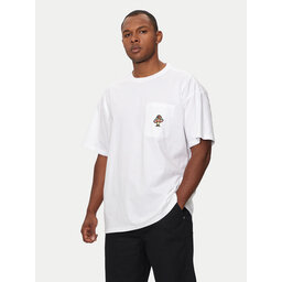 Converse Converse T-Shirt M Mushroom Star Chev Tee 10026445-A02 Λευκό Regular Fit