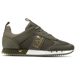 

Снікерcи EA7 Emporio Armani X8X027 XK050 N247 Grape Leaf/Gold Training, Зелений